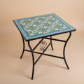 Table carrée en zellige artisanal